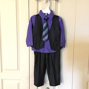 Boys 4 Piece Set Formal Wear 24 Months